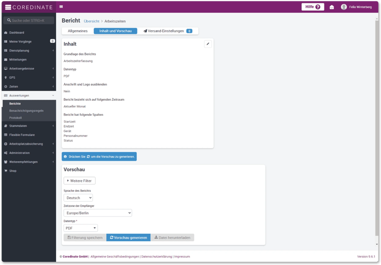 Berichte anlegen, OWKS, Dokument, Bericht, digitale Kommunikation, Digitalisierung