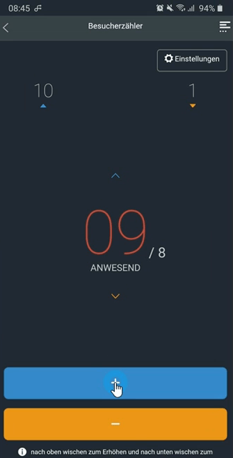 Besucherzähler_Max_Kapazität
